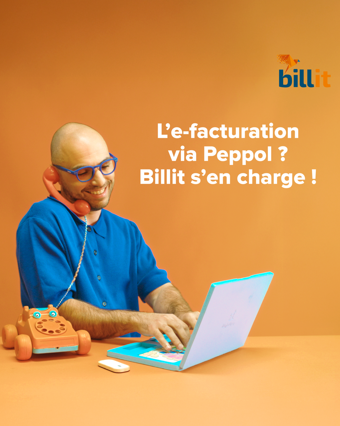 1080x1350 - Billit - Socials - E-facturation via Peppol